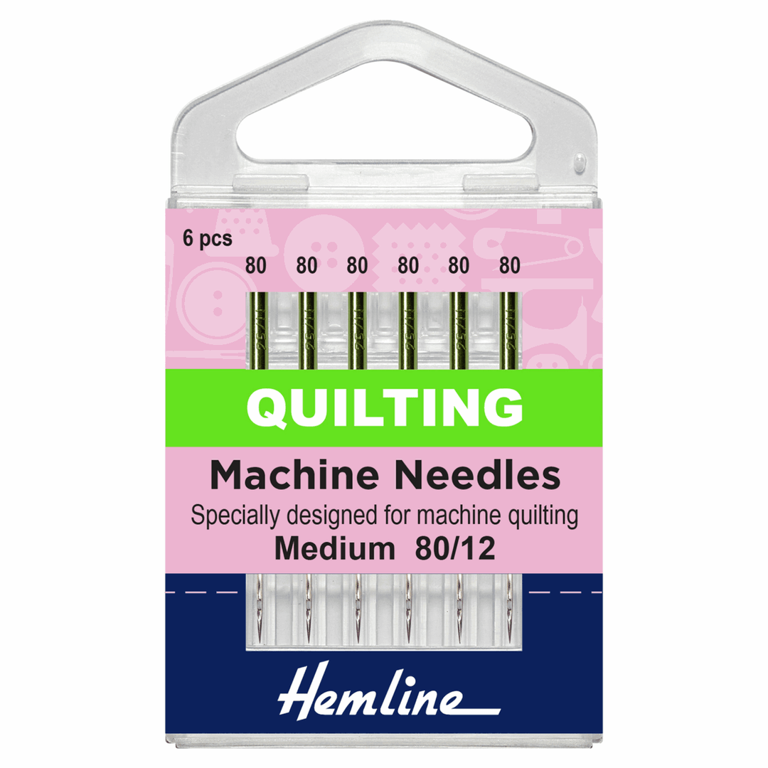 Hemline sewing machine needles x 5/6/10. Ballpoint, Stretch, Universal, Jeans, Quilt.