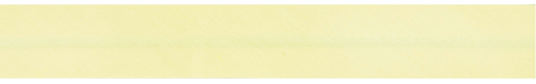 Solid plain polycotton bias binding tape: 13 mm (1/2 in) wide trim, per metre. Trimits