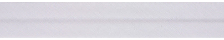 Solid plain polycotton bias binding tape: 13 mm (1/2 in) wide trim, per metre. Trimits