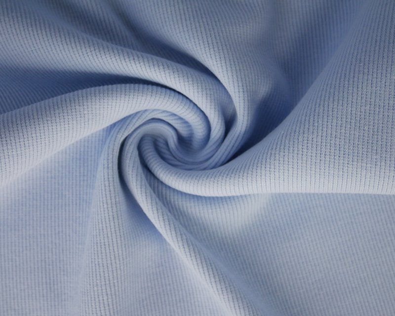 Tubular jersey ribbing knit cotton fabric x half metre. Oeko-Tex. Ribbed cuffing, waistbands.