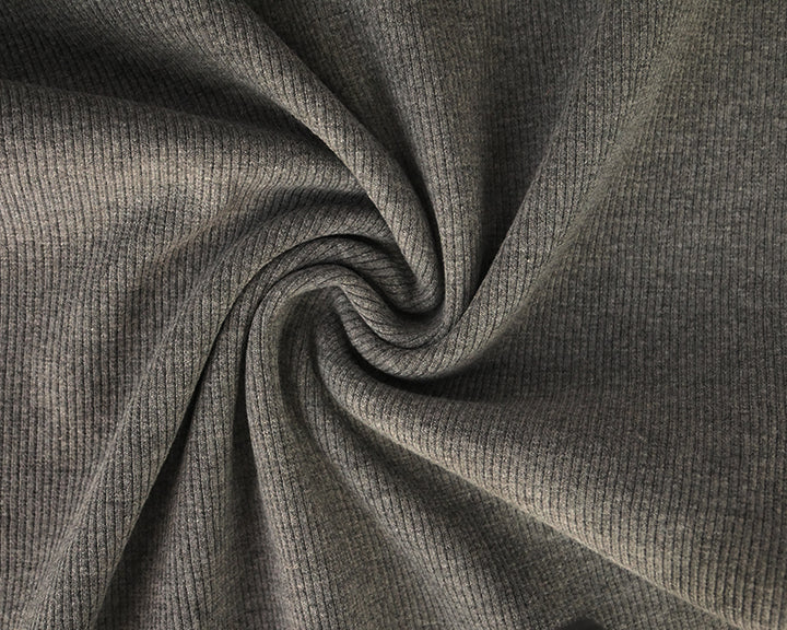 Tubular jersey ribbing knit cotton fabric x half metre. Oeko-Tex. Ribbed cuffing, waistbands.