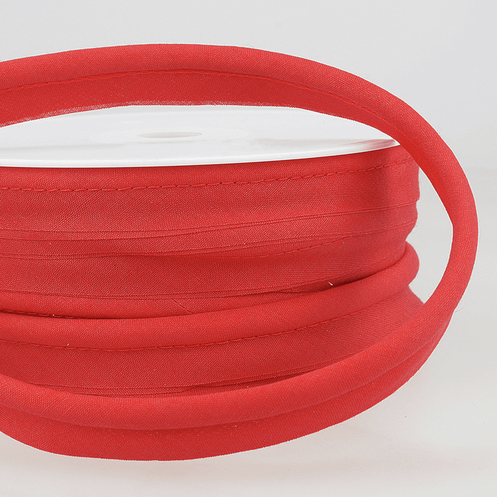 Flanged 18mm wide piping cord 5 mm Polycotton bias binding cut - Per Metre