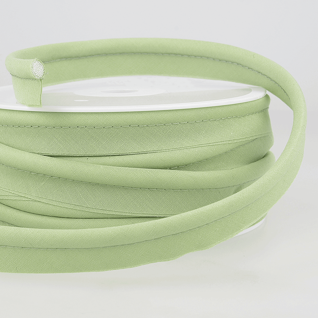 Flanged 18mm wide piping cord 5 mm Polycotton bias binding cut - Per Metre