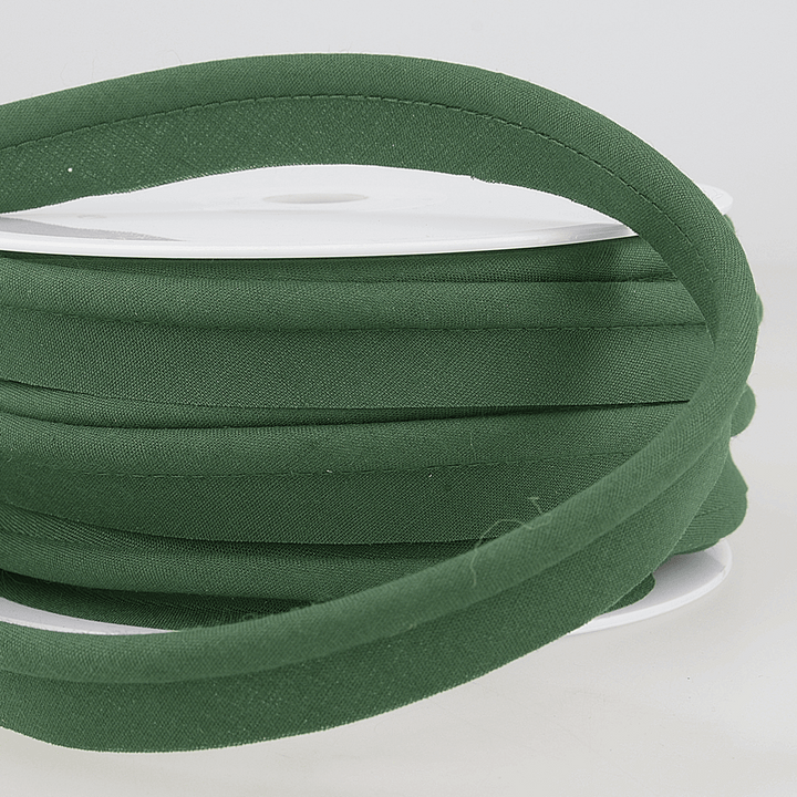 Flanged 18mm wide piping cord 5 mm Polycotton bias binding cut - Per Metre