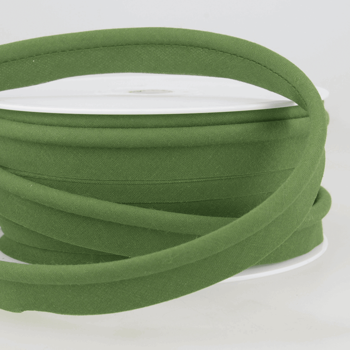 Flanged 18mm wide piping cord 5 mm Polycotton bias binding cut - Per Metre