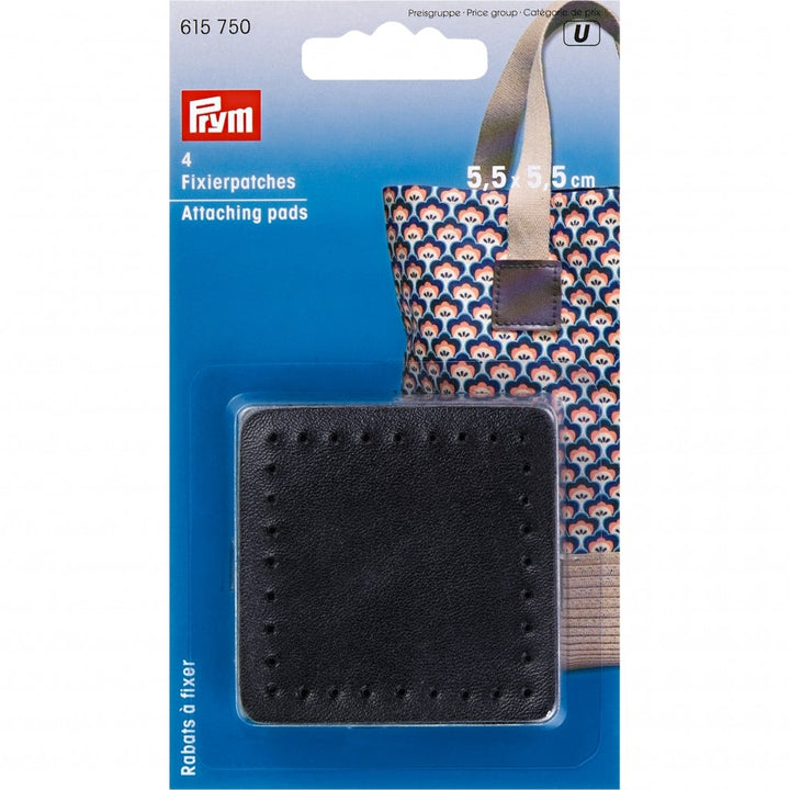 Prym Attaching pads for bags: black, brown, beige: 4 pack