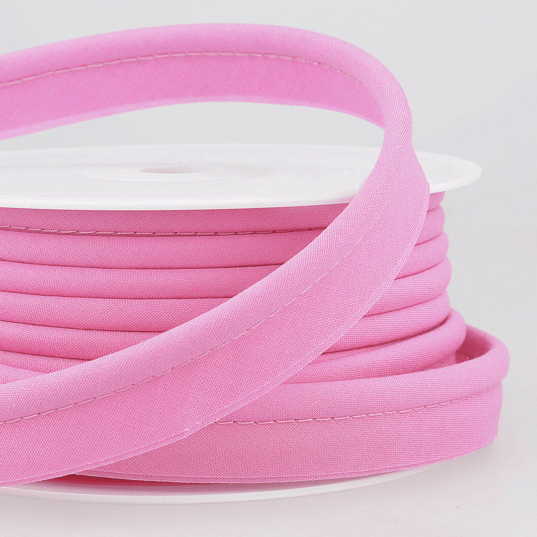 Flanged 18mm wide piping cord 5 mm Polycotton bias binding cut - Per Metre