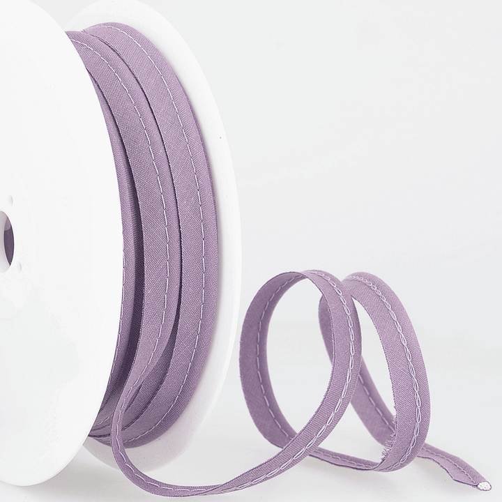 Flanged 10mm wide piping cord 2 mm bias binding cut - Per Metre.